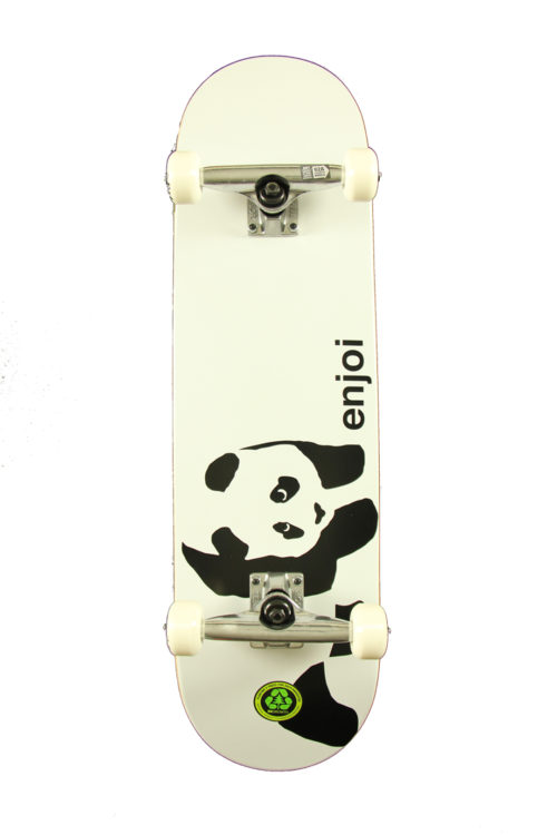 ENJOI Skateboards WHITEY PANDA Deck Only skateboard with JESSUP GRIPTAPE
