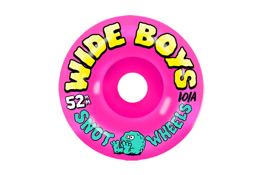 SNOT WIDE BOYS PINK 52MM 101A WHEELS Street