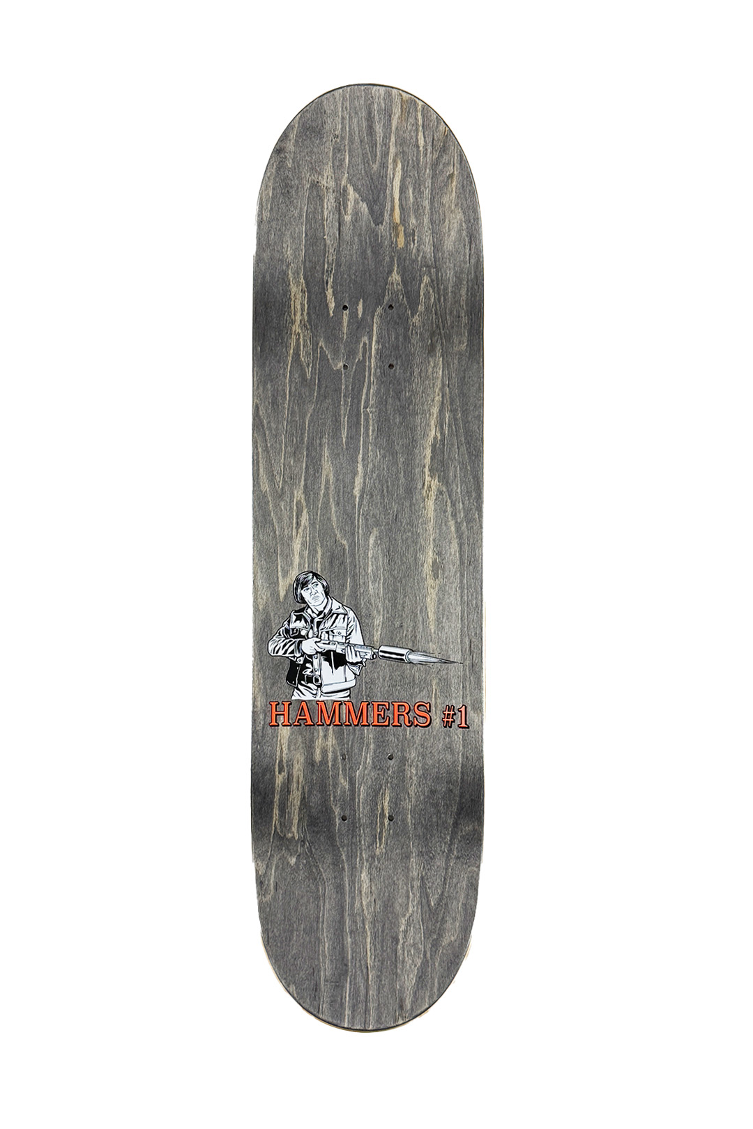 HAMMERS - OF WHAT USE WAS THE RULE FLAG AUTOGRAPHED 8.25 X 31.75” DECK - Image 2