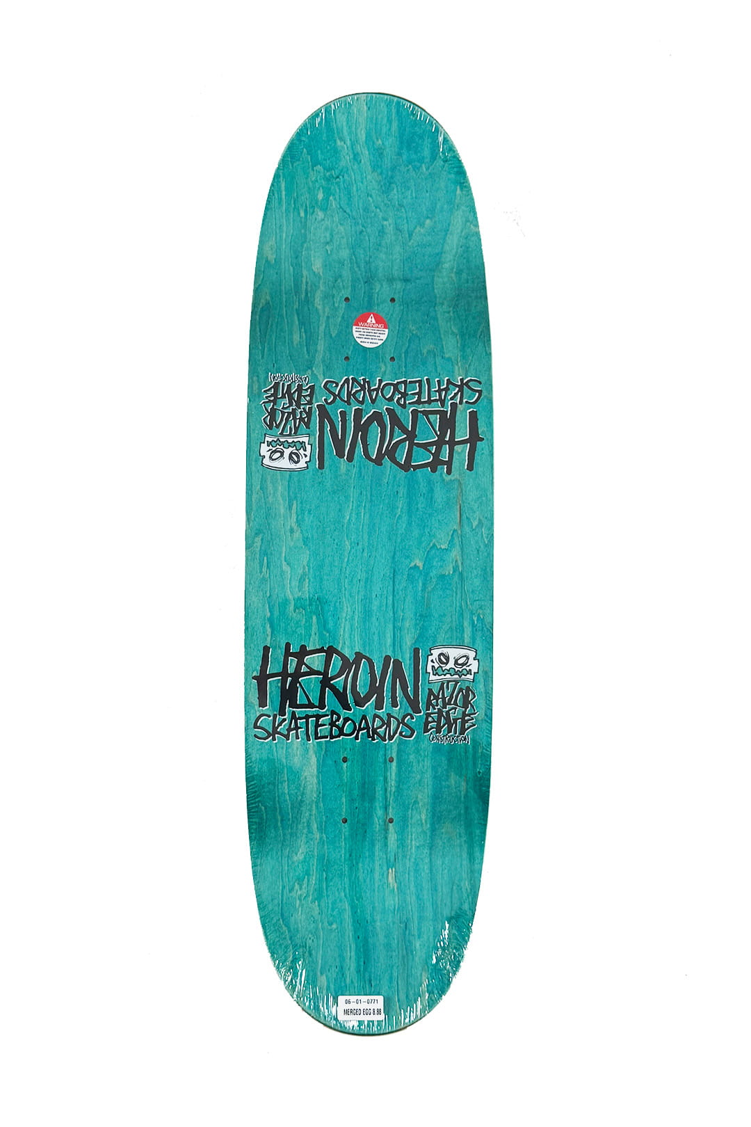 HEROIN - MERGED EGG PINK STAIN 8.88” X 31.9” DECK - Image 2