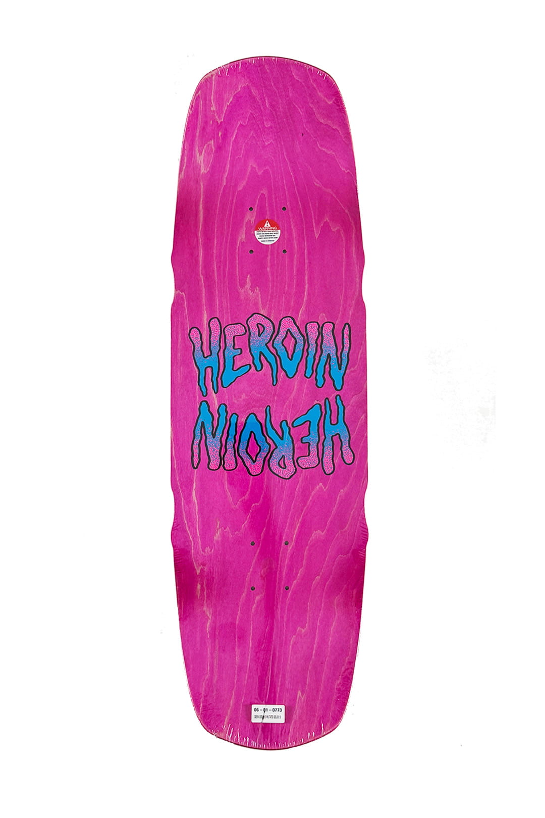 HEROIN - SEEING DOUBLE MUTATED GOLD FOIL 9.5” X 32” DECK - Image 2